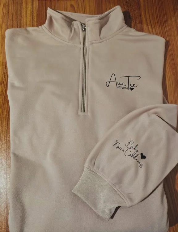 Buzo personalizado en taller