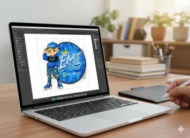 Paso 1: Diseño personalizado en computador Diseño en PC